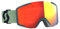 Scott Unisex Skibrille Goggle Shield soft green/black enhancer red chrome One Size