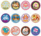 FINGERINSPIRE 12 Stück 70 mm Konstellationen Symbol Zum Aufbügeln Sternzeichen Applikation Sternbild Themen Patch Computergesteuerter Stickerei Patch Stoffflicken Kostüm Nähen Basteln Dekoration