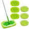 HOTUT Panno Microfibra Pavimenti Mop per Swiffer Sweeper, 6 Pezzi Panni per Pavimenti Asciutti / Panni per Pavimenti Bagnati in Ciniglia Fibra, Panni Cuscinetti per Mocio Ricarica Riutilizzabili