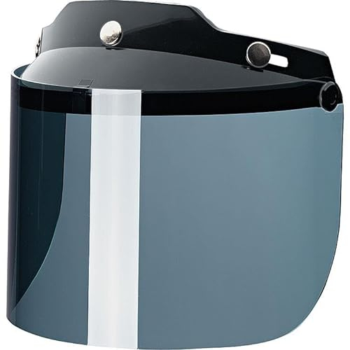 Nexo Visière rabattable universelle teintée - Longue pour montage sur fixation à 3 boutons sur le casque jet.