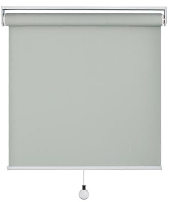 X1NGFU Springrollo Mittelzugrollo Schnapprollo,Wasserdichter UV-Schutz Stoff Rollo Vorhang,kabellos lichtdurchlässig Verdunkelungsrollo,Anpassbar Größen Farben,Breite x Höhe (80cm x 100cm)