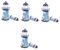 SEWOART 4 Stück handgemalter Leuchtturm Strand Outdoor- nautischer Leuchtturm Nippes hühner spielzeug kinderknallzeug Laterne Ornament mediterraner Stil natisches Meeresmodell