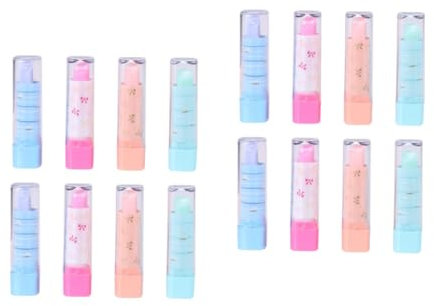 TOYANDONA 20 Stk Kinderbriefpapier kinder geschenketueten kinder Lippenstift Form gadgets für studenten Radiergummis für Kinder neuartiger Radiergummi Lippenstift Radiergummi