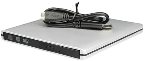 MZZYG Lettore Dvd Lettore Combinato Blu-Ray Portatile Esterno USB 3.0, Masterizzatore Masterizzatore CD Dvd