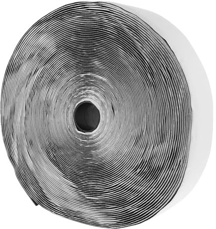 jojofuny 1 Rouleau antidérapant bandes adhésives crochet bande pour le tissu bandes collantes ruban de reliure bande de fixation adhésive rubans adhésifs ménagers ruban adhésif nylon