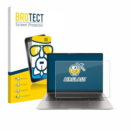 BROTECT Schutzglas für Honor MagicBook Pro 14 | Transparenter Displayschutz Made in Germany Schutzfolie Panzer Folie Glas 9H Anti-Fingerprint Einfache Montage Clear