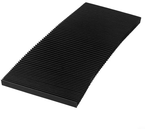 YobiLife Flexible CNC Machine Guard Cover - Dustproof Accordion Bellows Shield for Lathe Mills | Industrial Milling Armor Protector(150mm)