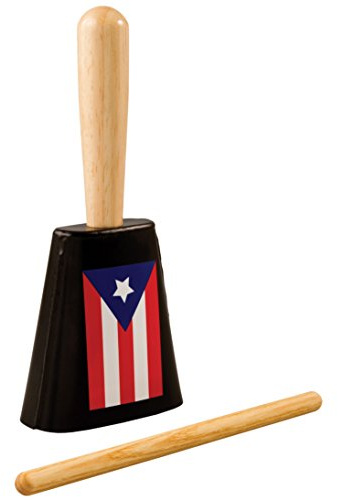 Latin Percussion LPA900-PR Aspire EZ-Grip Cowbell - Heritage Series, Puerto Rico