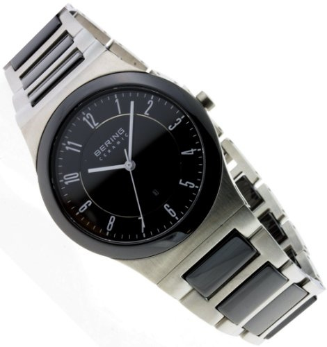 Bering Time Herren-Armbanduhr Analog Quarz Edelstahl beschichtet 32235-747