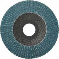 Dischi a lamelle 115 x 22,23 mm, grana 60, per metallo e legno, confezione da 10 pezzi