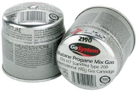 GO GAS PIERCEABLE CARTRIDGE 190G