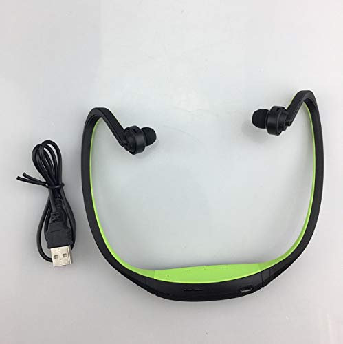 Auriculares Bluetooth Deportivos con Ranura para Tarjeta SD micrófono Auriculares de Banda de Cuello