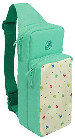 Nintendo Switch Animal Crossing New Horizons Happy Home Soft Single Strap Shoulder Bag Travel Case - Nintendo Switch