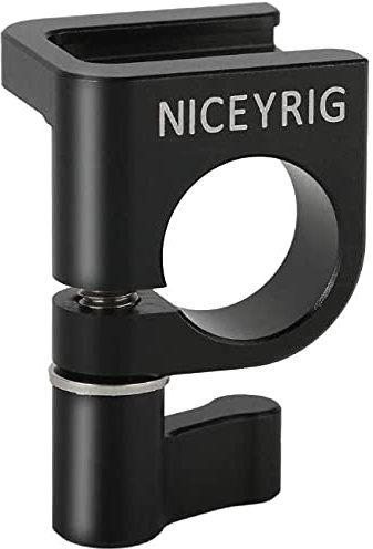 15mm Rod Clamp,NICEYRIG Morsetto per asta da 15 mm con attacco a slitta fredda