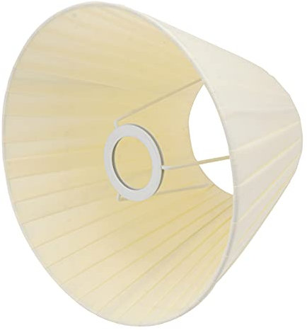 SOLUSTRE Tuch Streifen Plissee Tabelle Lampe Abdeckung Kreative DIY Wicklung Tuch Lampe Abdeckung Plissee Schreibtisch Lampenschirm