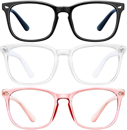 hunsquer Blue Light Glasses for Woman/Men Computer Blue Light Glasses