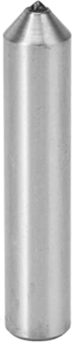 Diamant Abrichter, 10mm Dia Diamant Schleifscheiben Abrichter Runde Schaft Diamant Dresser, 10mm x 48mm 0.4 Karat Einpunkt-Abrichtwerkzeug Diamant Abrichtstift Diamant Schleifscheibe Stein Kommode