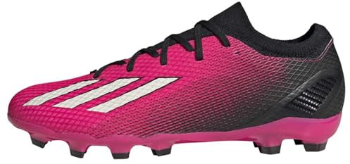 adidas X Speedportal.3 Multi-Ground Boots, Scarpe da Calcio Unisex-Adulto, Shock Pink/Zero Metalic/Core Black, 43 1/3 EU