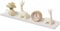 TREOAKWIS Schweberegal Wandregal, Regalbrett Holz Wandboard Eiche Massiv Bilderleiste Bücherregal Kinder Wand für Wohnzimmer, Kinderzimmer, Schlafzimmer, Büro (Weiß, 60 x 15 cm)