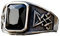 BEDT Neue Herrenringe Vintage Luzifer Satan Punk Rock Persönlichkeit Religion Schmuck Geschenk
