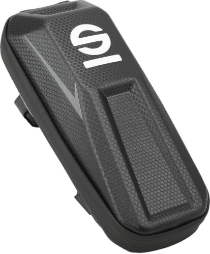 Sparco Borsa Grigia Da Telaio Per Bici In EVA Con Guscio Rigido Impermeabile E Antiurto