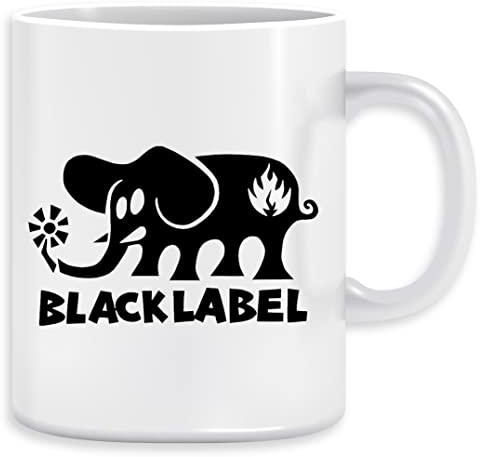 Copy Of Black Label Elephant Skateboards Kaffeebecher Becher Tassen Ceramic Mug Cup