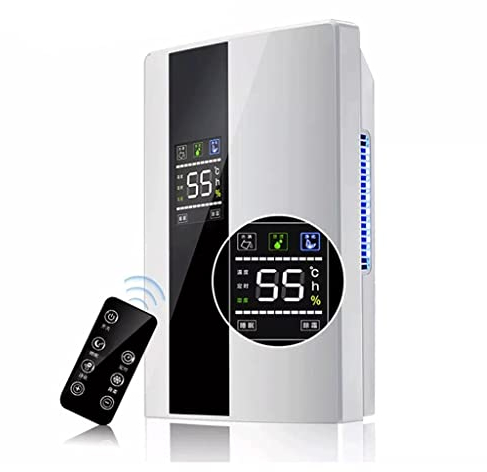 NOALED Deumidificatore Elettrico remoto Essiccatore di Raffreddamento dell'Aria Purificatore Essiccatore assorbitore essiccante (OneColor 1)