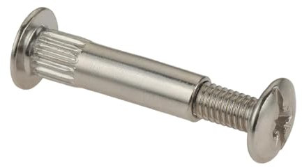 10 Sets M5 M8 Splint Nut Male-Female Snap Rivets Butt Set Screw with Nut Kitchen Furniture Cabinet Childrens Bed Connectors Bolt (M8)