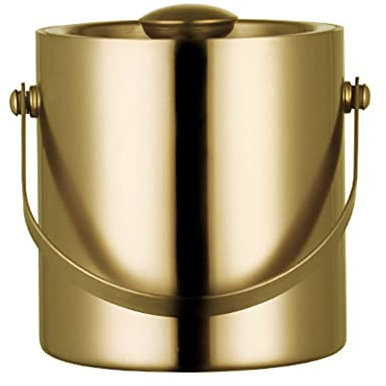 KTV Stainless Steel Ice Bucket 3L Liter Double Thermal Insulation Chilling Bucket Champagne/Rose Gold/Silver