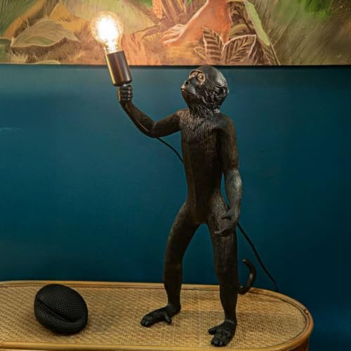 Dmora Tischlampe Bojano Schwarz E37 Schalter Peretta