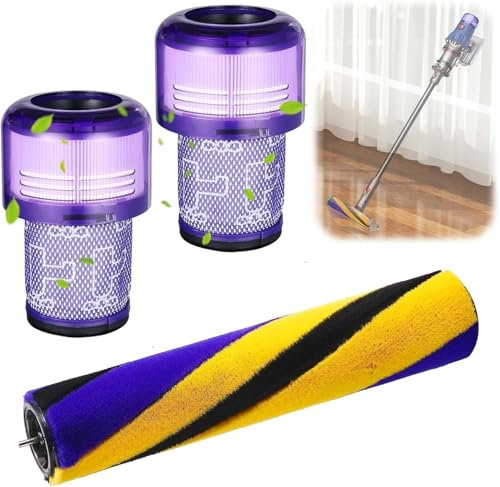 V12 Spazzola per Dyson V12 Detect Slim Absolute spazzola rullo spazzola spazzola spazzola rullo pezzi di ricambio spazzola aspirapolvere spazzola aspirapolvere rullo morbido spazzola accessori con