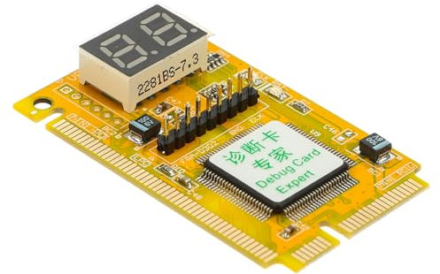 SHINEOFI 1 Juego Tarjeta de Pruebas de Placa Base para Ordenadores Portátiles Herramienta de Rápido y Compatible con Múltiples de Placa Base