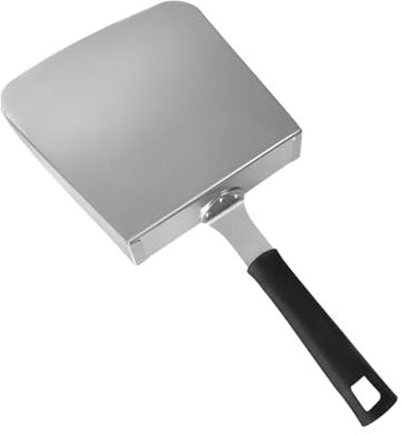 Espátula para - Espátula de metal de alta gama, mango cómodo | Herramienta de cocción versátil para barbacoa al aire libre, obra maestra para plancha de interior, compañero ideal para carne