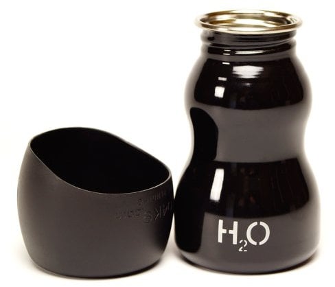 H2O4K9 Dog Drinking Bottle, Jet Black