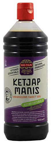 Go-tan - Ketjap Manis (sweet soy sauce) - 1000ml