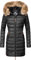 Marikoo Rose Veste d'hiver pour Dame Noir M