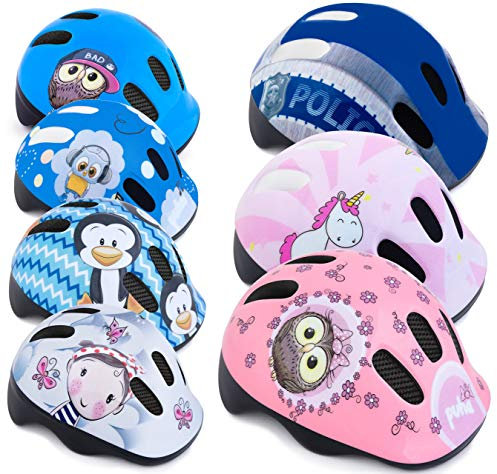 Spokey PENGUIN Fahrradhelm, Kinder 44-48 cm