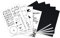 Rayher 67291000 5x DIN A4 Transferpapier mit Vorlagen Lifestyle, zum Übertragen von Motiven
