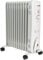 MYLEK Oil Filled Radiator with Adjustable Thermostat - 3 Heat Settings - Electric Portable Heater 11 Fin - Energy Efficient - 2.5kW - Safety Tip Over Protection & Safety Cut Off (2500W)