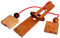 Tong Tang Puzzle, Knobelholz Schnurpuzzle aus Holz Lord of The Ring Trickpuzzle, Knobelspiel, Knobelbox, Geduldpuzzle, Holzpuzzle, Wooden Brain Teaser, IQ Test, Lernpuzzle,
