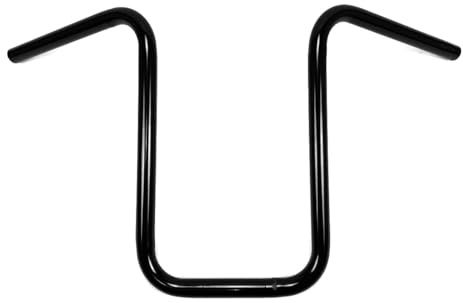 1 pollice (25,4 mm) manubrio universale Narrow Ape Hanger 38 cm Nero