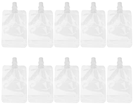 Yardwe, confezione da 31 bottiglie in plastica per liquori, con imbuto in plastica, per viaggi, all’aperto, 200 ml, plastica, Immagine 1, 13*8.8CM