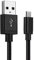 CELLONIC USB Kabel 1m für BMW Navigator 6 GPS Navigator Ladekabel Micro USB auf USB A 2.0 Datenkabel 2A schwarz Nylon