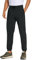 CRZ YOGA Herren Joggerhose Trainingshose Leichte Elastische Sporthose Fitnesshose - 76cm Schwarz L