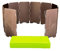 Campingoon YD-8 Windschutzscheibe mit Aufbewahrungsbox, 14 cm hoch