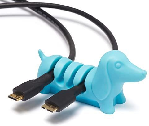Clip para Sujetacables Kord Keeper | Organizador Ordenado de Cables | Cable de Carga USB, Gestión de Cables Telefónicos | Escritorio Ordenado | Organización del Hogar
