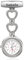 Lam Hub Fong Infirmière Montre Personnalisé Docteur Montre De Poche avec Graver Nom Suspendu Montre Médicale Épinglette Clip-on Broche Femmes Hommes Montres en Plein Air Cadeau (Argent)