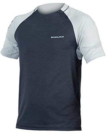 Endura MTB-Jersey Kurzarm SingleTrack Blau Gr. XL