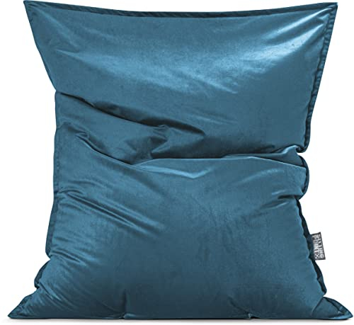 Sitting Point Sitzsack Marla BigBag 130x170cm Samt Petrol