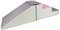 Lot de 2 Grands Blocs en Mousse: Toboggan et escaliers pour crèches (Couleur: Blanc, Rose Clair, Gris)